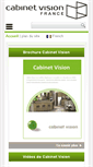 Mobile Screenshot of cabinetvisionfrance.com